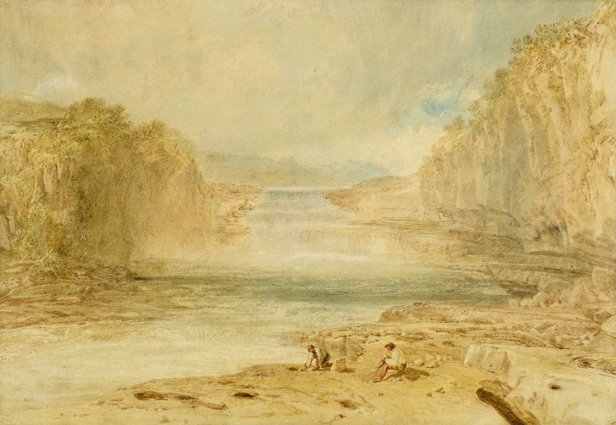 Aysgarth Force, Richmondshire af Joseph Mallord William Turner