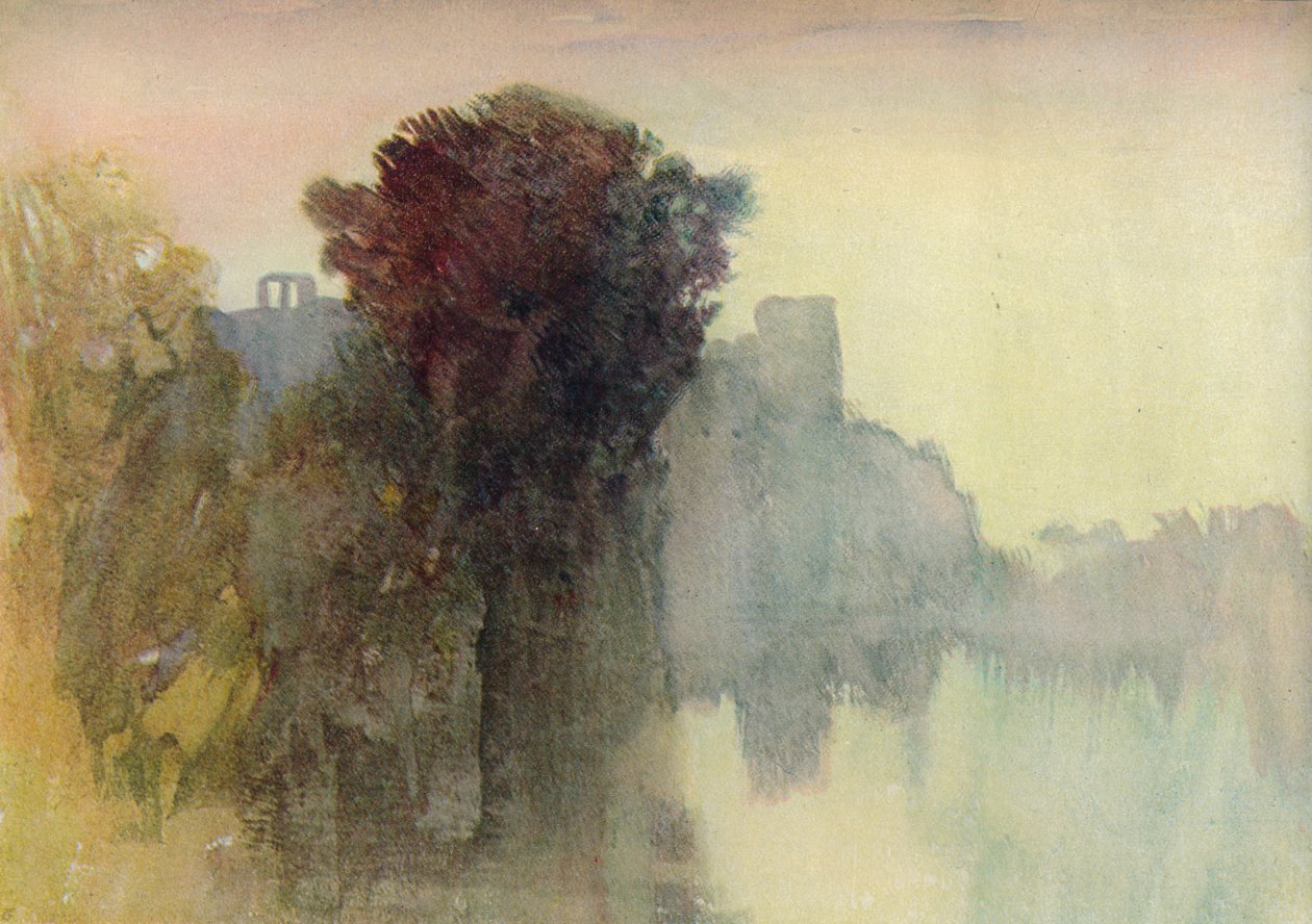 Barnard Castle, 1909 af Joseph Mallord William Turner