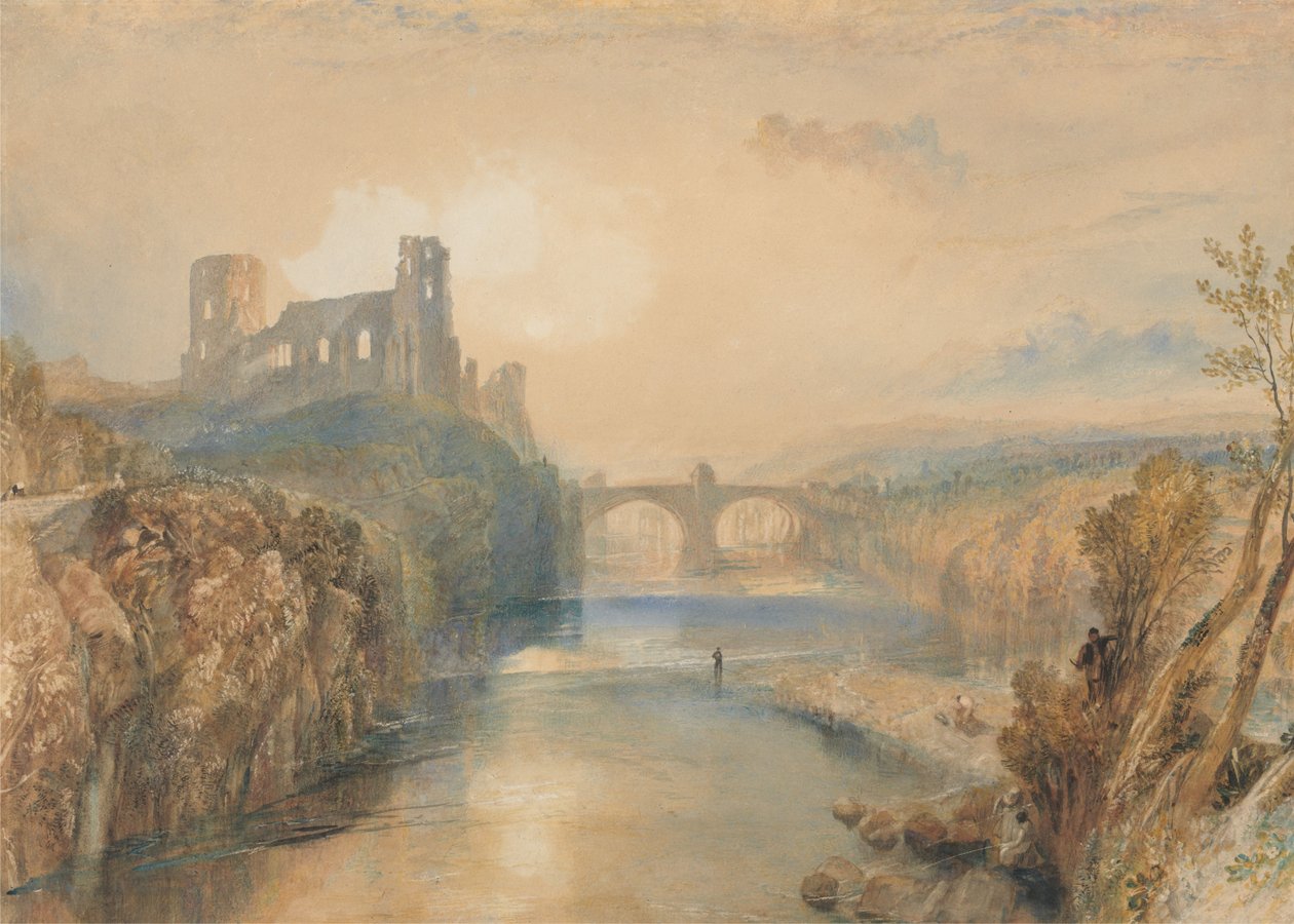 Barnard Castle, Durham af Joseph Mallord William Turner