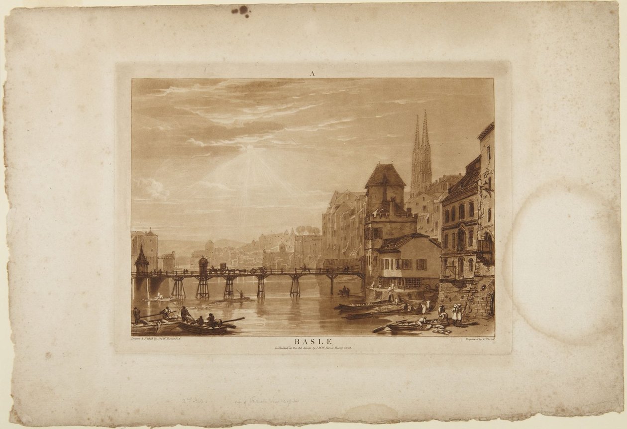 Basel af Joseph Mallord William Turner
