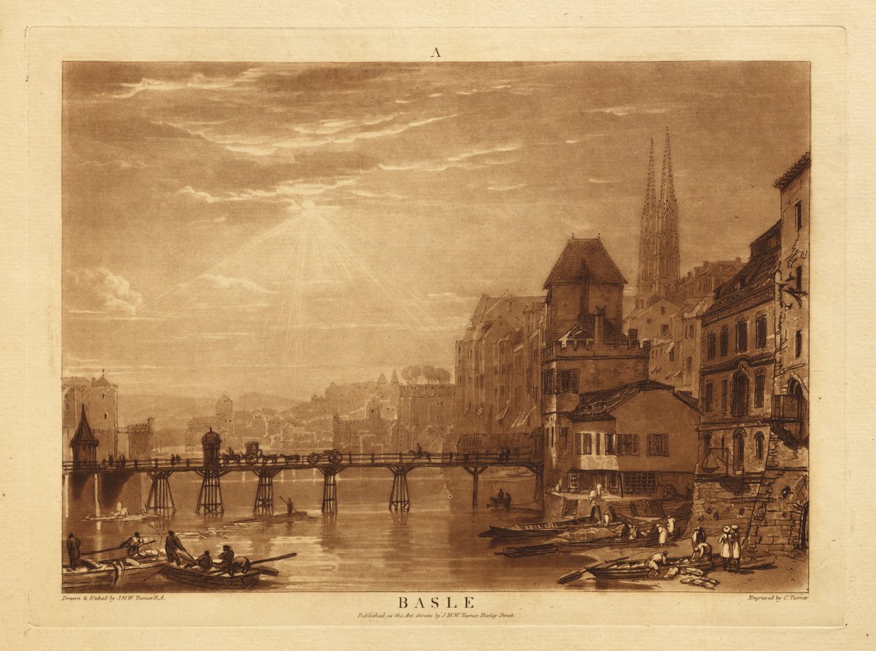 Basel af Joseph Mallord William Turner