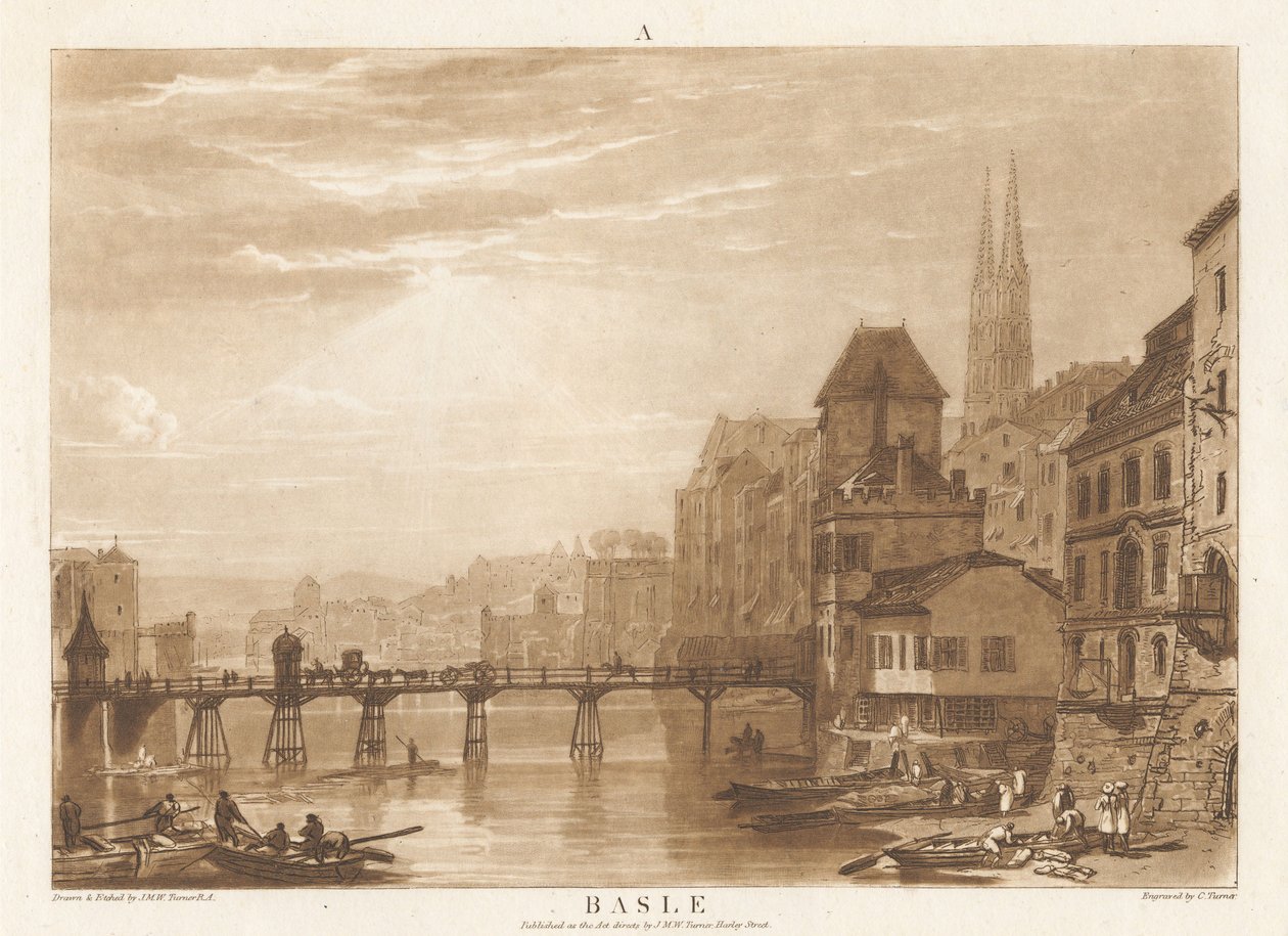 Basel af Joseph Mallord William Turner