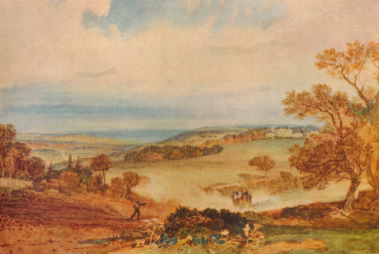 Beauport, nær Bexhill, 1810 af Joseph Mallord William Turner