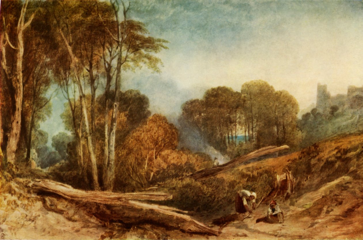 Beeston Castle, Cheshire, c1839, 1934. SLET se 0580035323 af Joseph Mallord William Turner