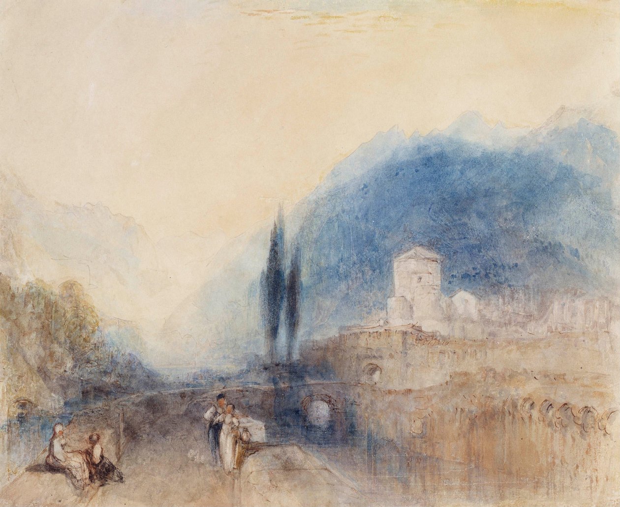 Bellinzona af Joseph Mallord William Turner