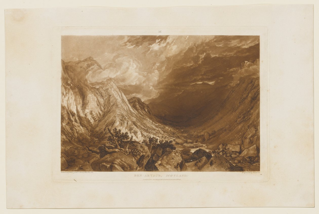 Ben Arthur af Joseph Mallord William Turner