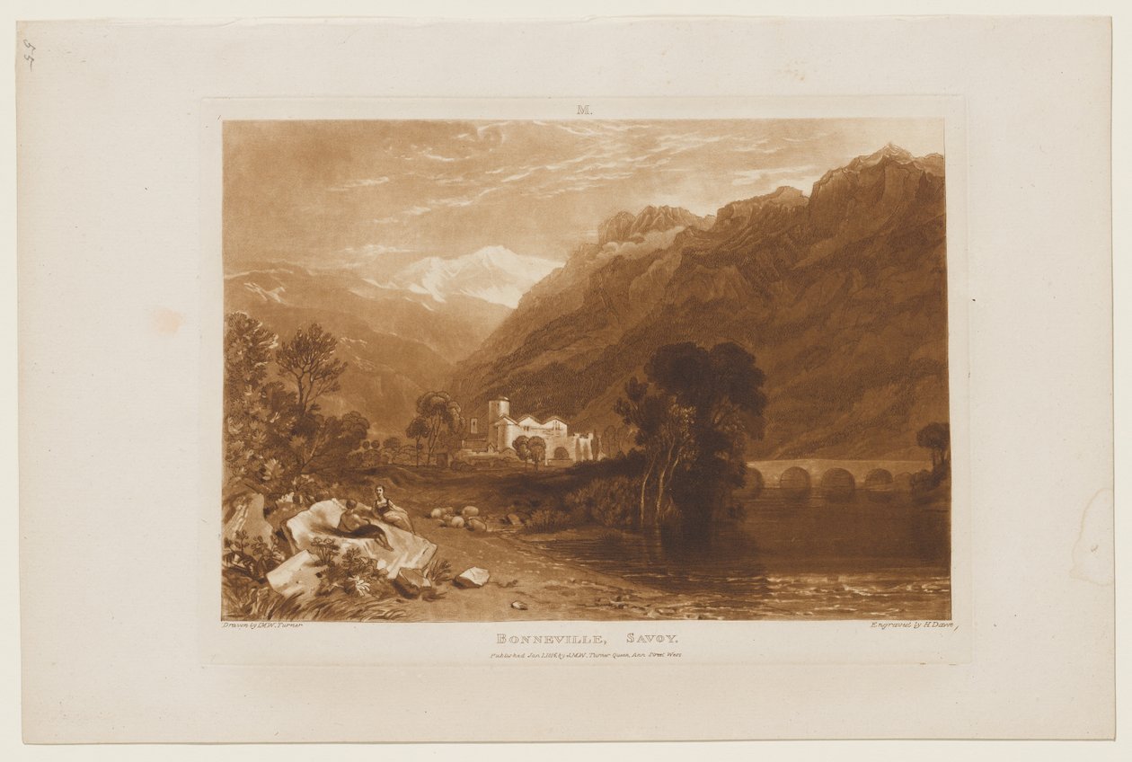 Bonneville af Joseph Mallord William Turner