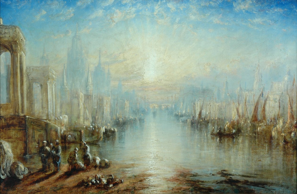 Capriccio, Venedig af Joseph Mallord William Turner
