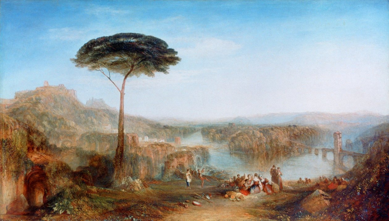 Childe Harolds pilgrimsrejse, Italien, 1832 af Joseph Mallord William Turner