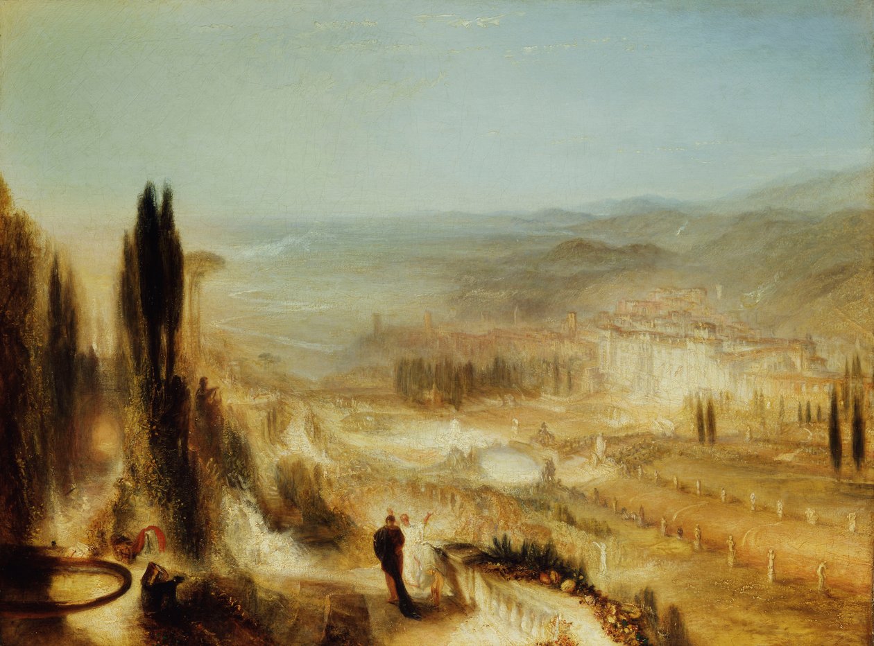 Cicero i sin villa, ca. 1839 af Joseph Mallord William Turner