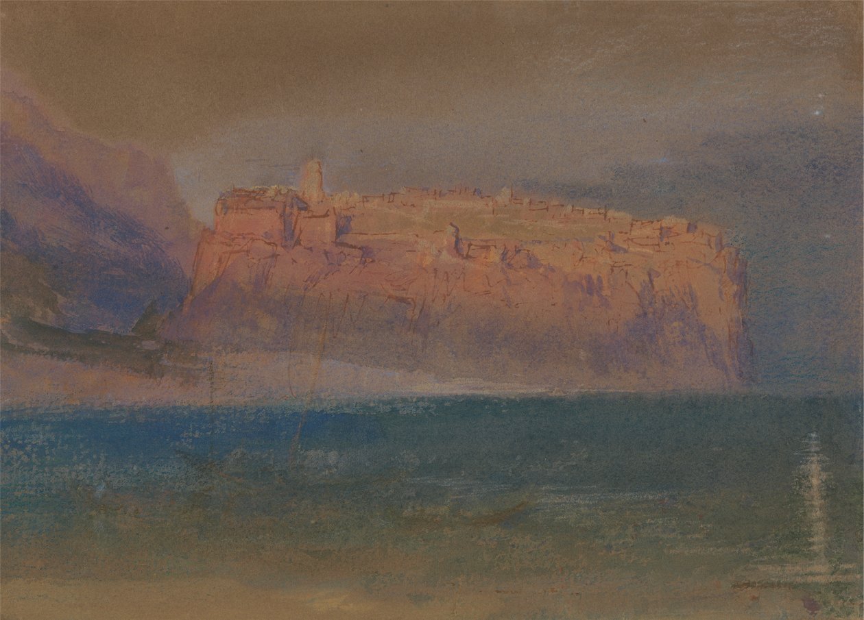 Korsika af Joseph Mallord William Turner
