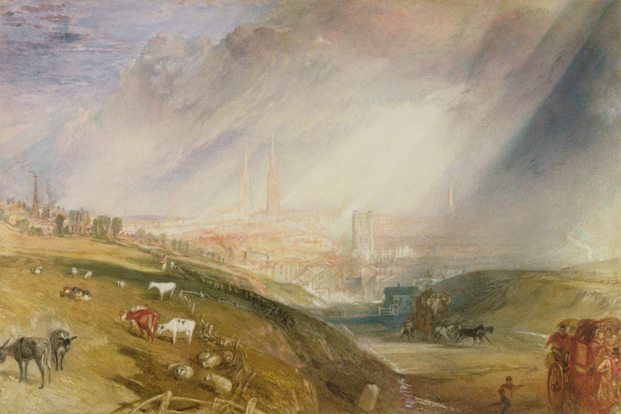 Coventry, Warwickshire, ca. 1832 af Joseph Mallord William Turner