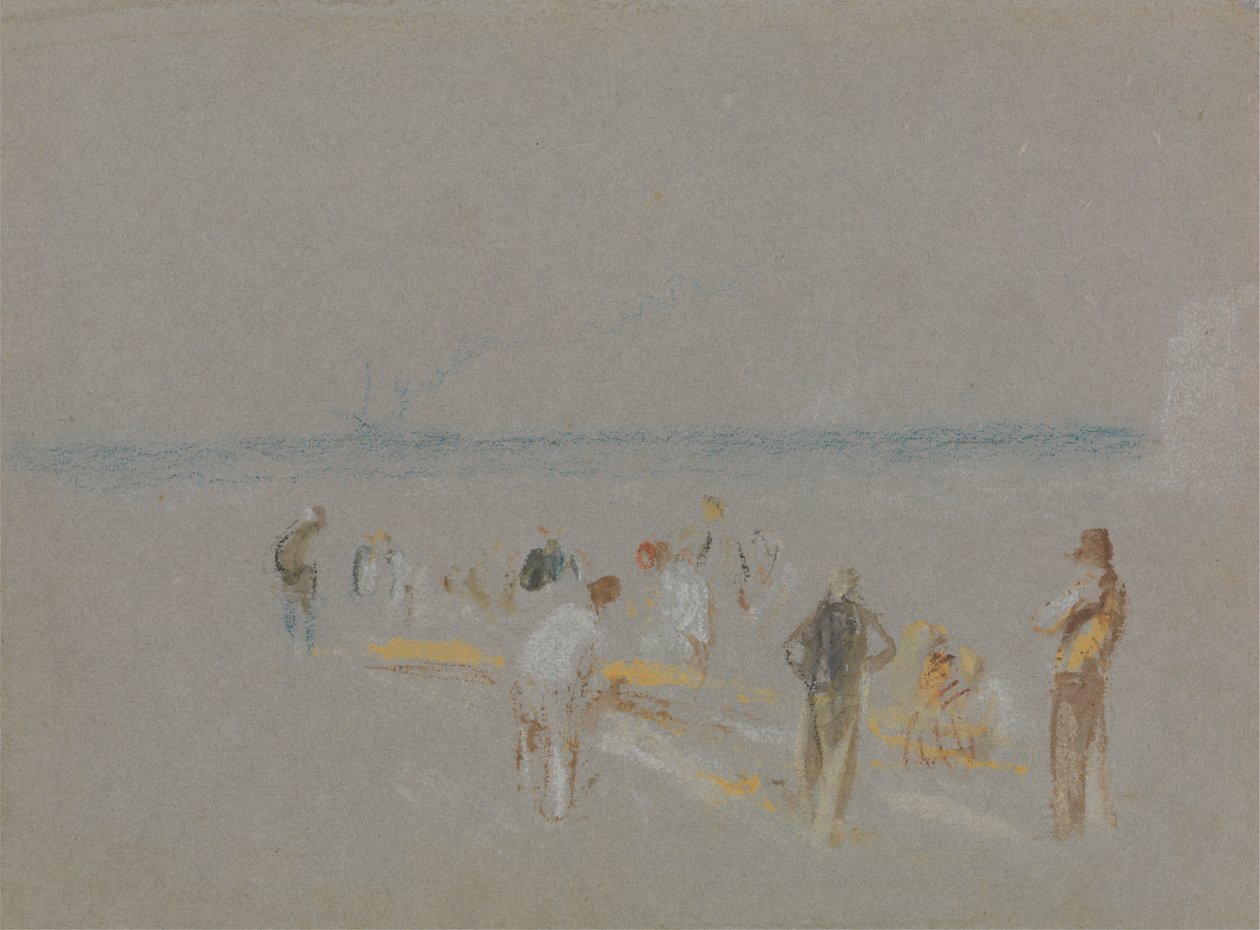 Cricket på Goodwin Sands af Joseph Mallord William Turner