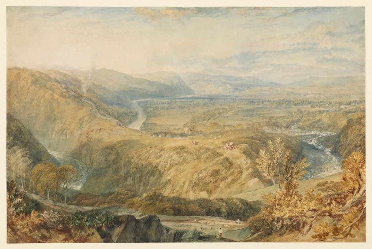 Crook of Lune, ser mod Hornby Slot, 1816 - 1818 ca af Joseph Mallord William Turner