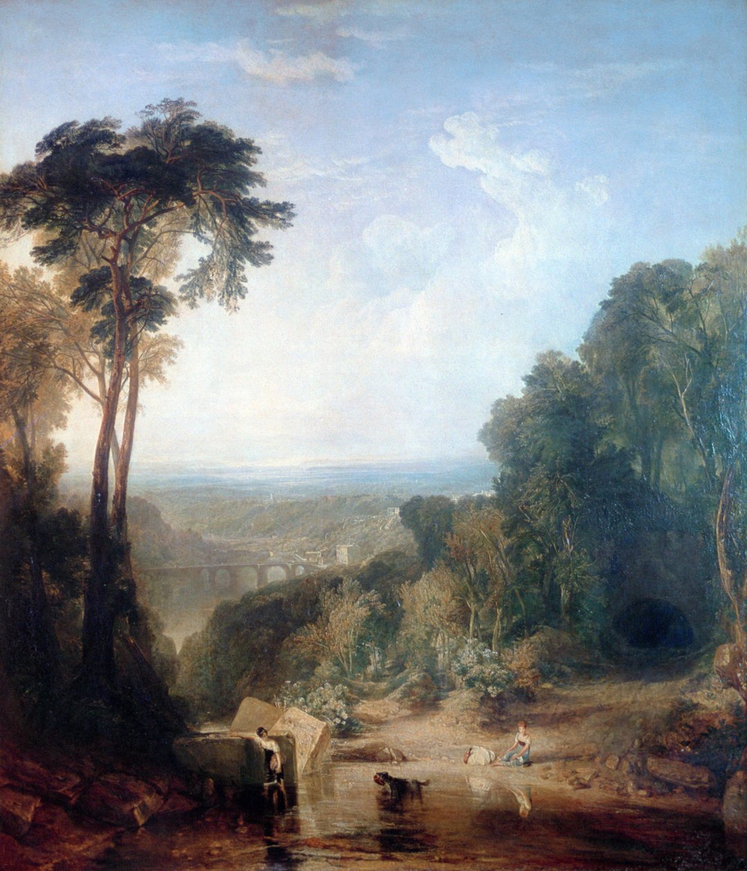 Krydser bækken, c1815 af Joseph Mallord William Turner