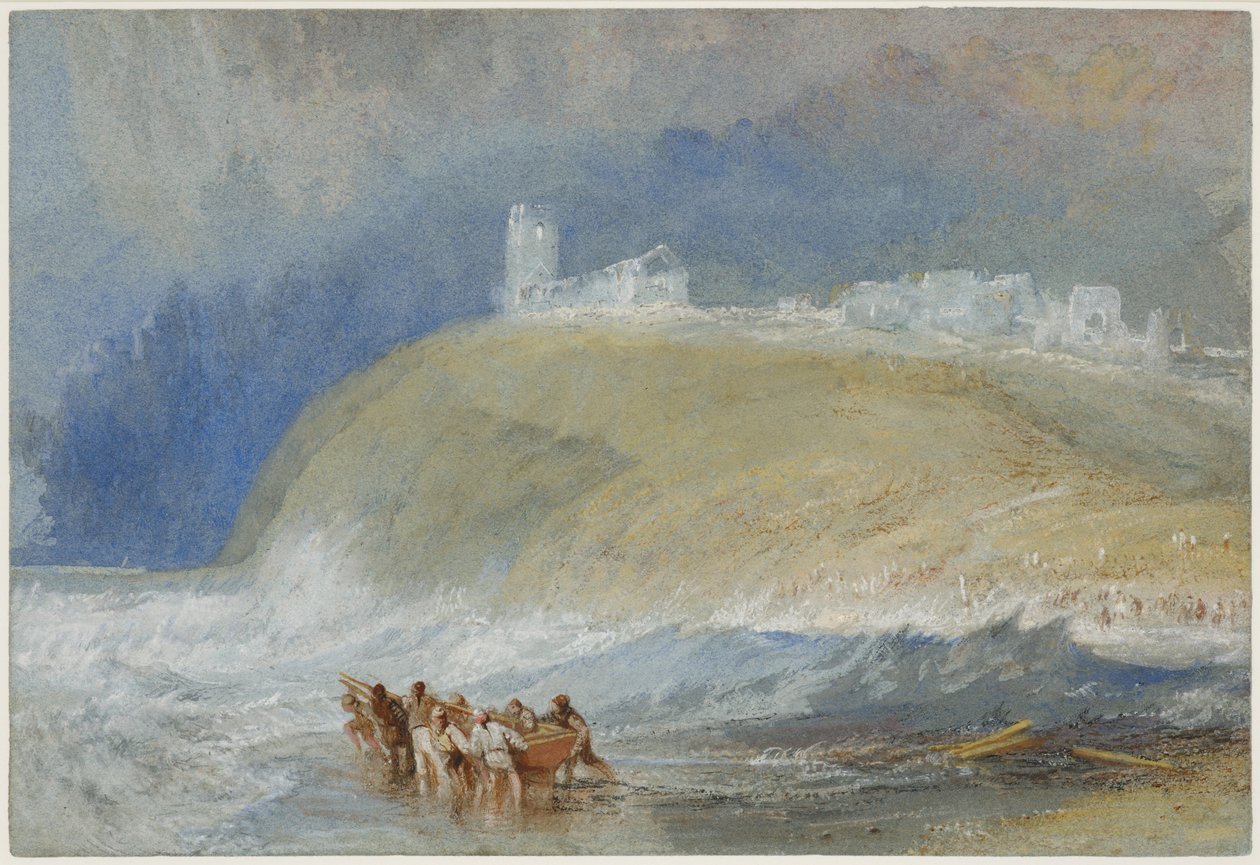 Dunwich, Suffolk, ca. 1827 (akvarel på papir) af Joseph Mallord William Turner