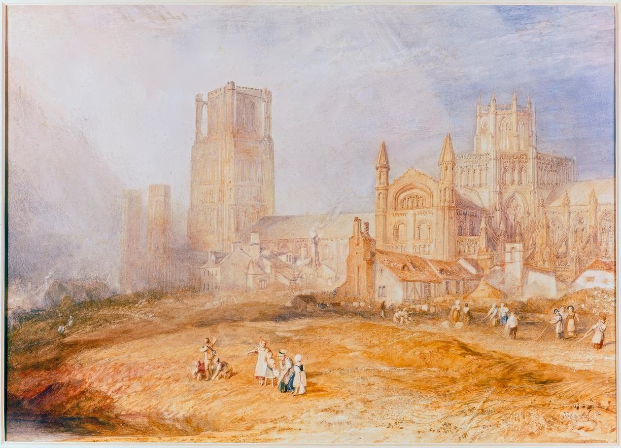 Ely Cathedral / af Turner. af Joseph Mallord William Turner