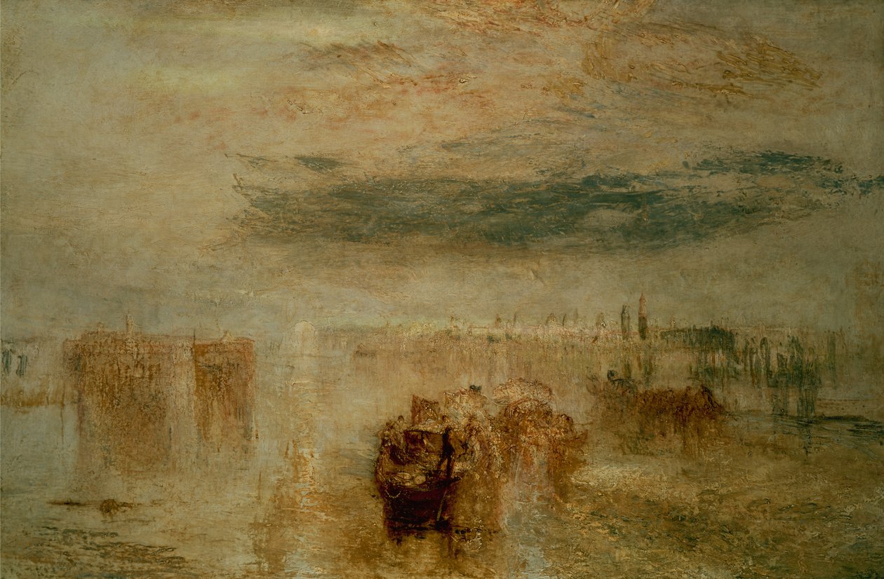 Aften, gå til bal af Joseph Mallord William Turner