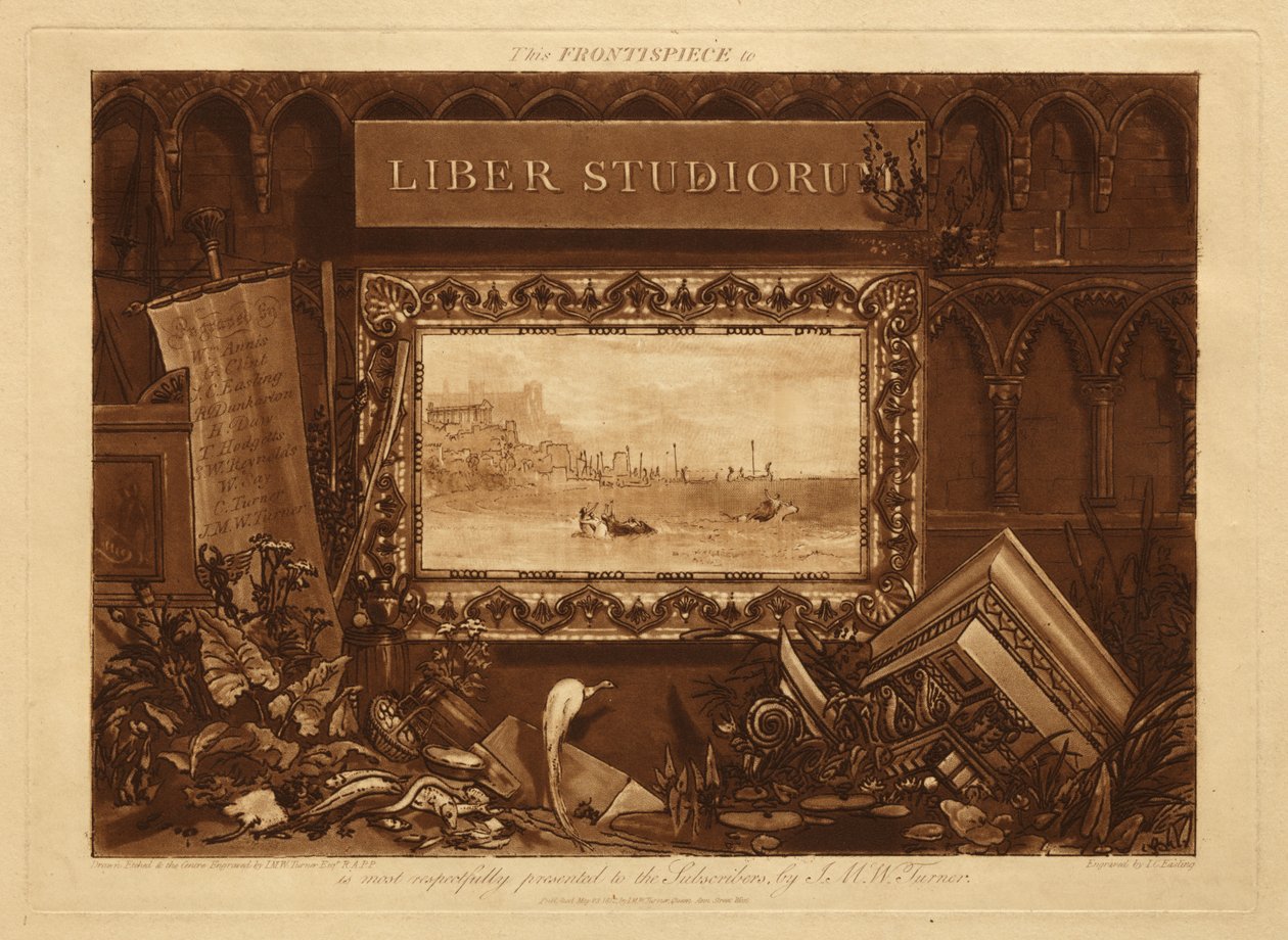 Forsideillustration af Joseph Mallord William Turner