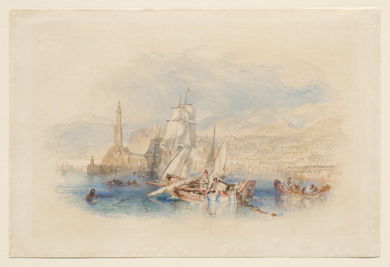 Genova af Joseph Mallord William Turner