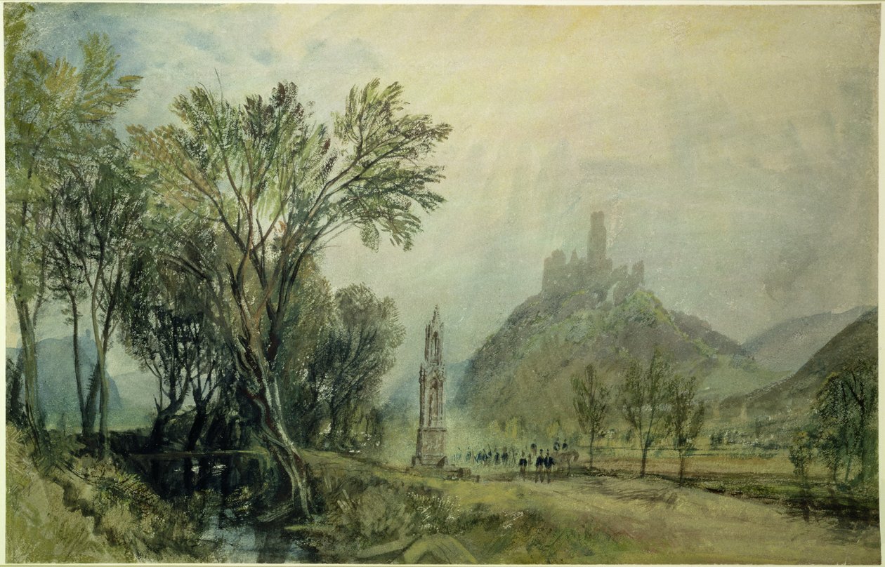 Goesberg og Hochkreuz af Joseph Mallord William Turner