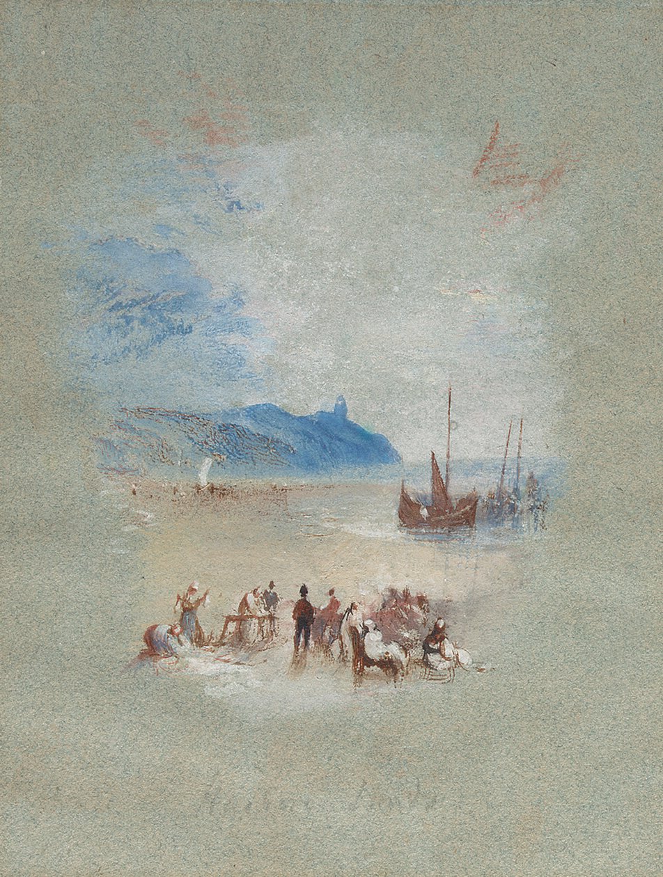 Hasborough Sands af Joseph Mallord William Turner