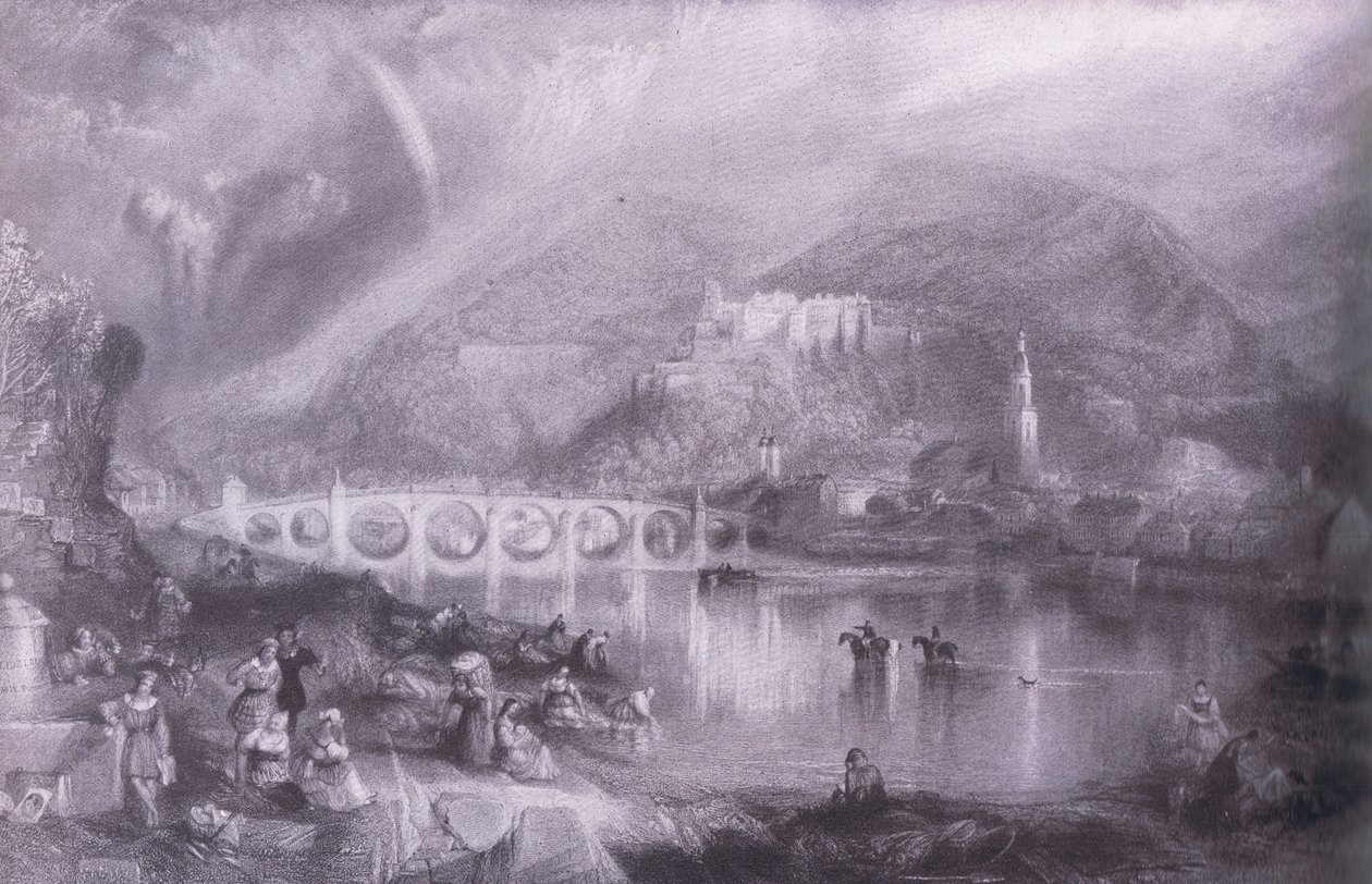 Heidelberg, Bibbys Annual, 1916-1917 af Joseph Mallord William Turner