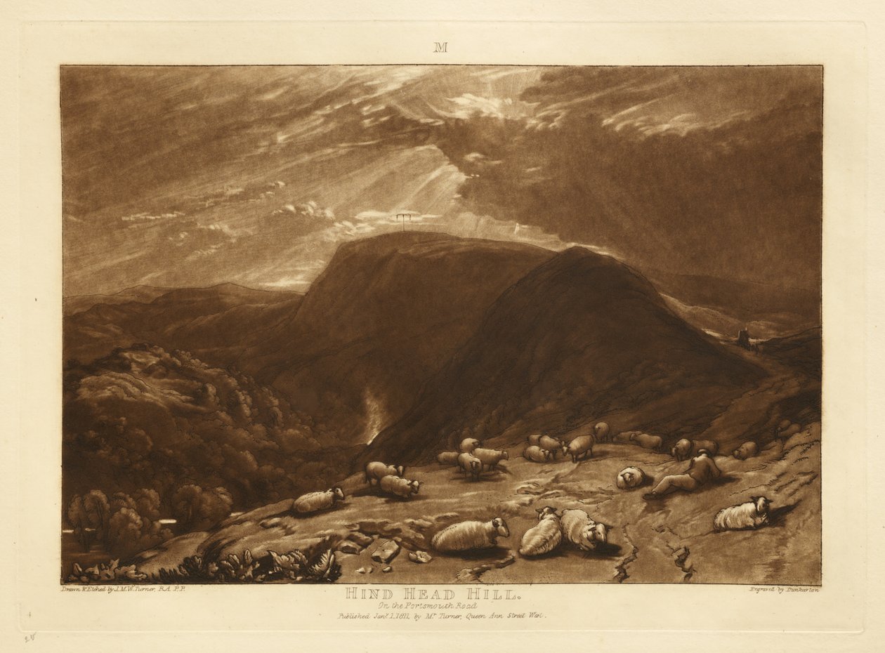 Hindhead Hill af Joseph Mallord William Turner