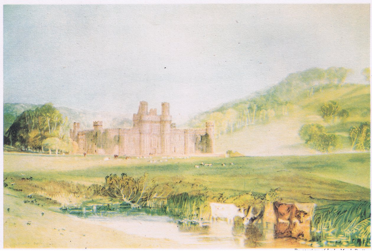 Hurstmonceaux Castle, Sussex af Joseph Mallord William Turner