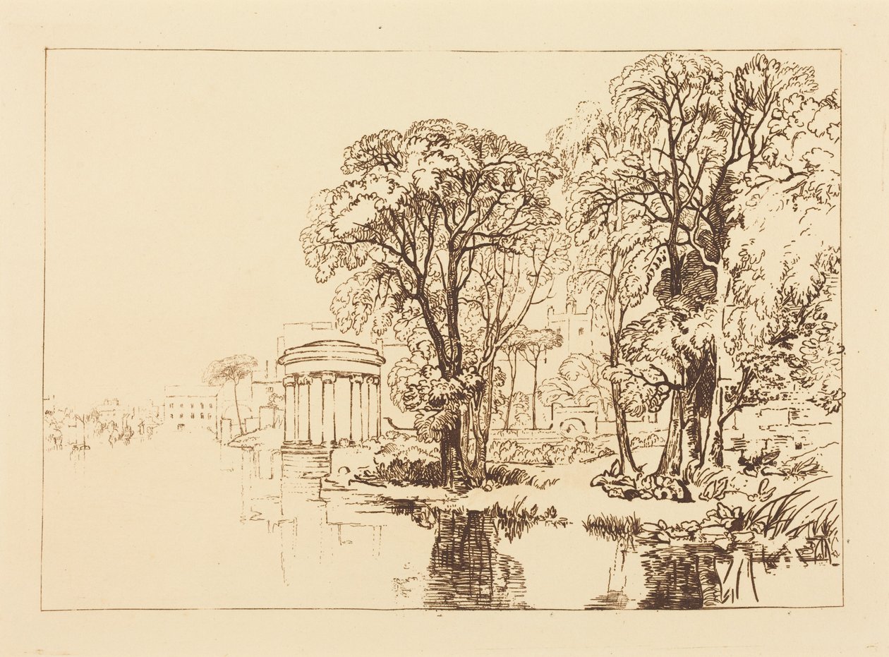 Isleworth af Joseph Mallord William Turner