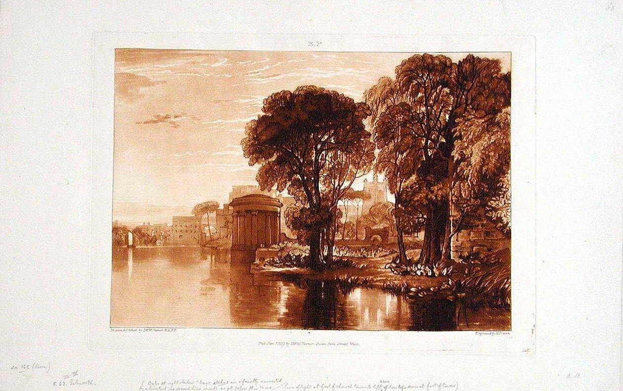 Isleworth af Joseph Mallord William Turner