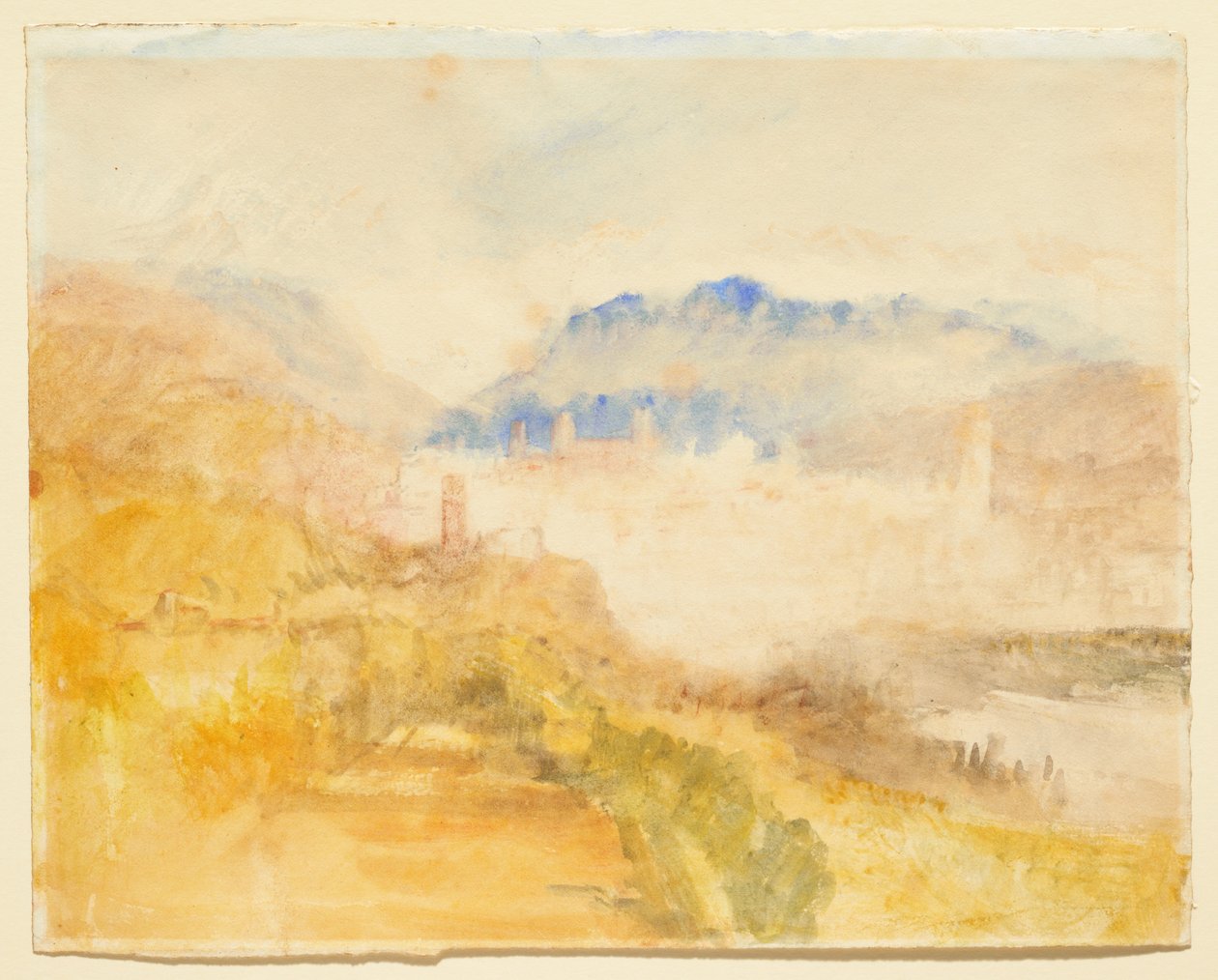 Ivrea af Joseph Mallord William Turner
