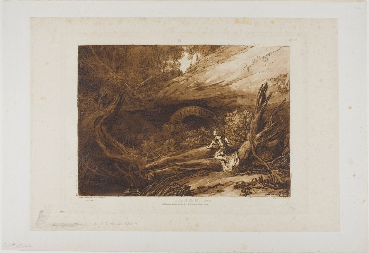 Jason, plade 6 fra Book of Studies af Joseph Mallord William Turner
