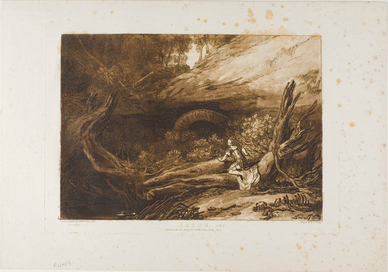Jason, plade 6 fra Book of Studies af Joseph Mallord William Turner