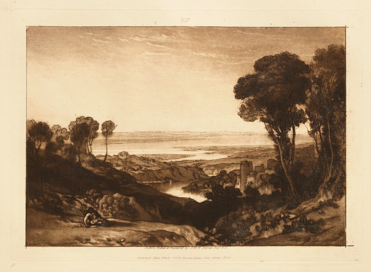 Sammenløbet af Severn og Wye af Joseph Mallord William Turner