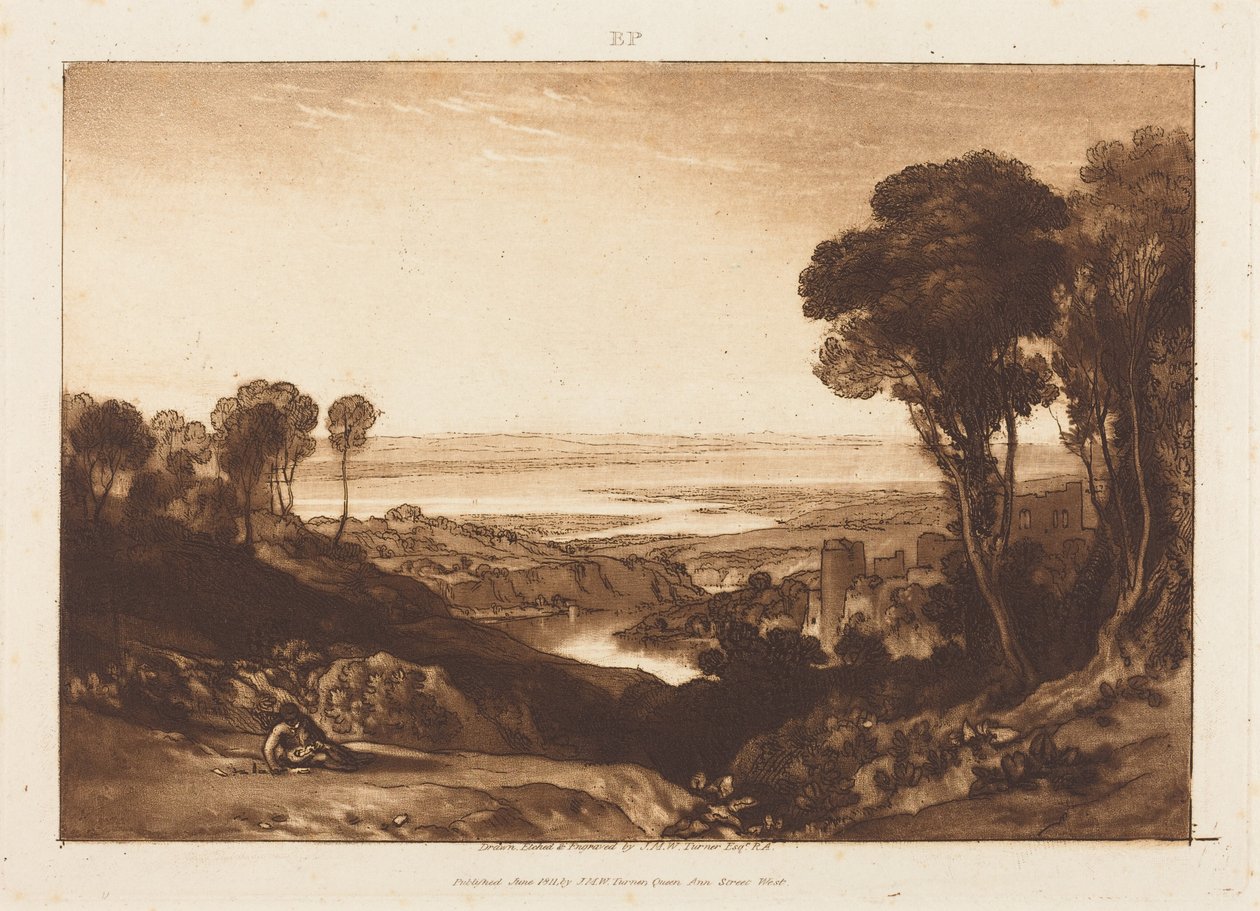 Sammenløbet af Severn og Wye af Joseph Mallord William Turner