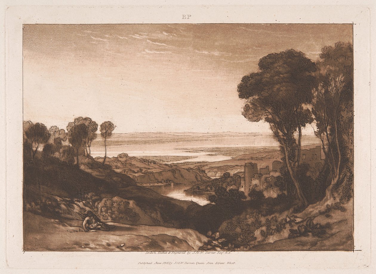 Sammenløbet af Severn og Wye af Joseph Mallord William Turner