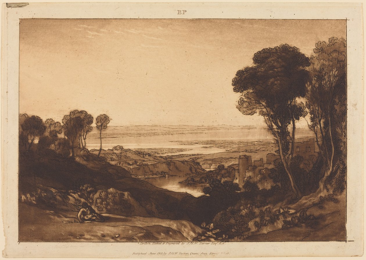 Sammenløbet af Severn og Wye af Joseph Mallord William Turner