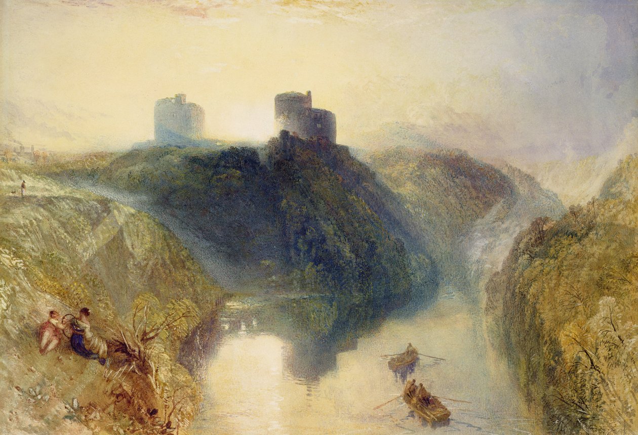 Kilgarren Castle, Pembrokeshire (wc på papir) af Joseph Mallord William Turner