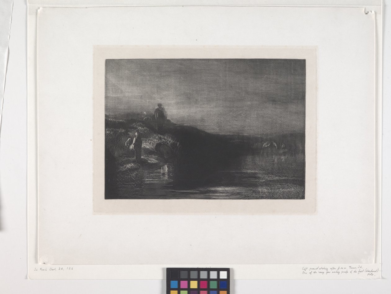 Kingston Bank, nr. 1 af Joseph Mallord William Turner