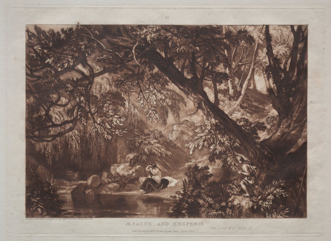 Studiebog: Aesacus og Hesperia af Joseph Mallord William Turner