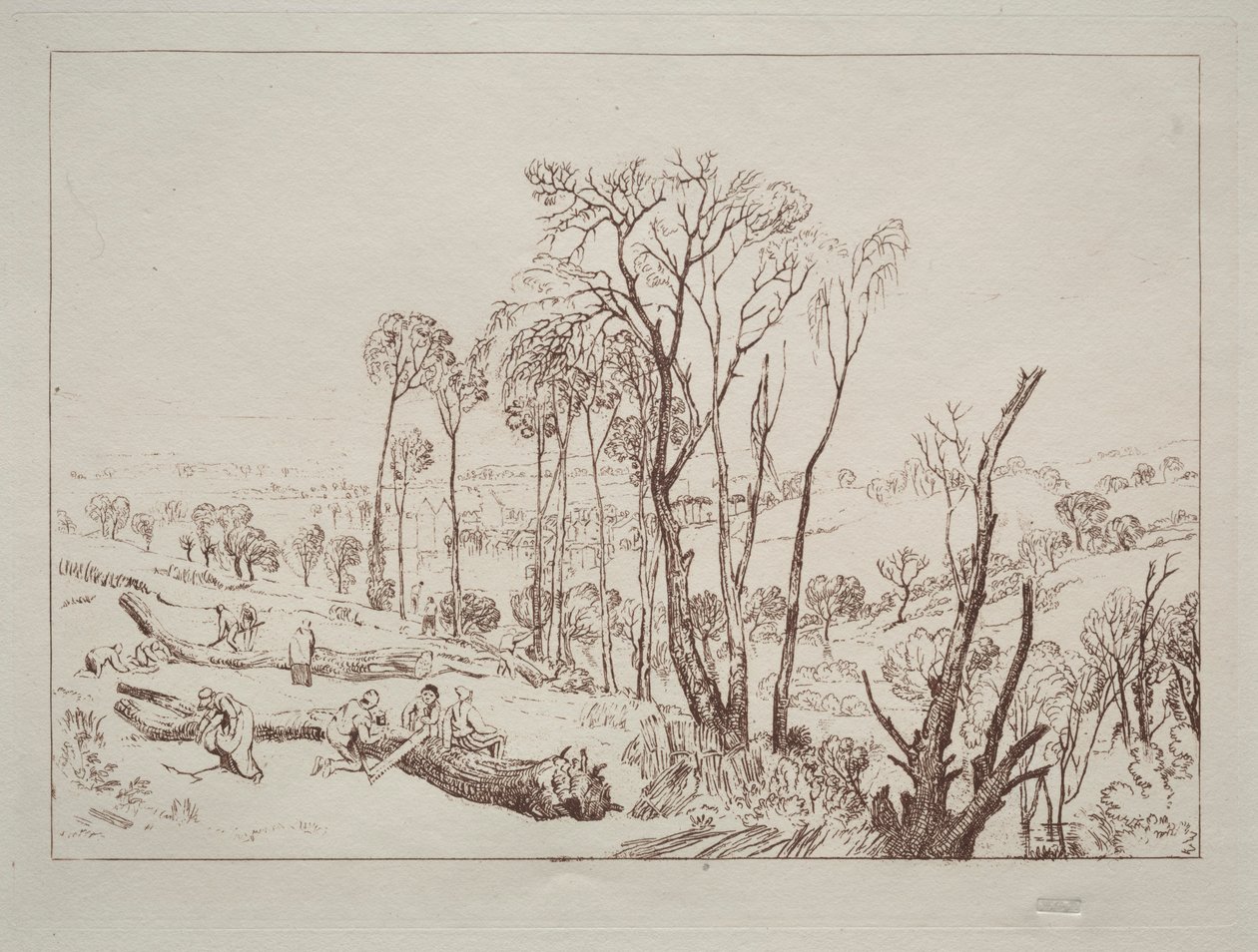 Studiebog: Crowhurst, Sussex. af Joseph Mallord William Turner