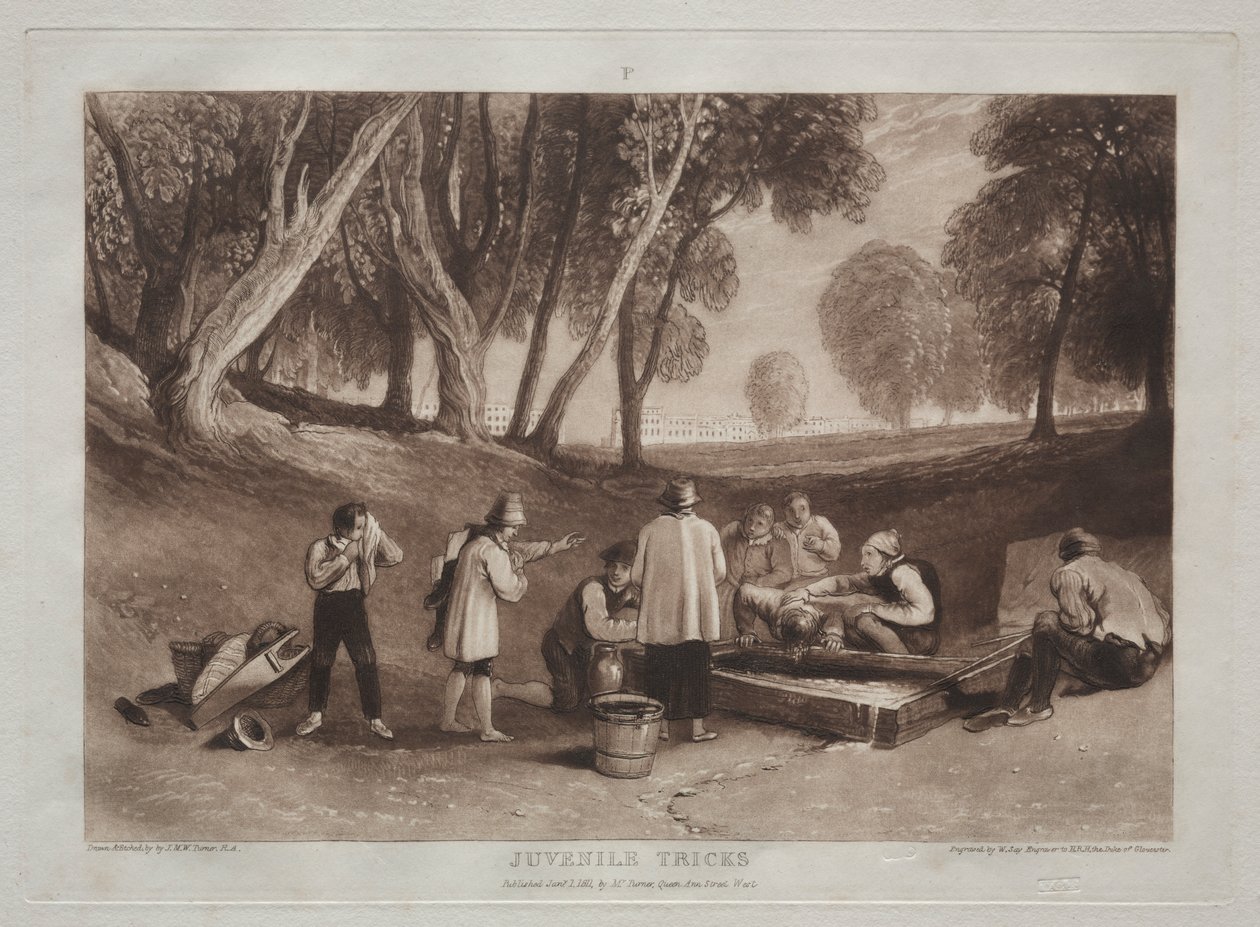 Studiebog: Juvenile Tricks af Joseph Mallord William Turner