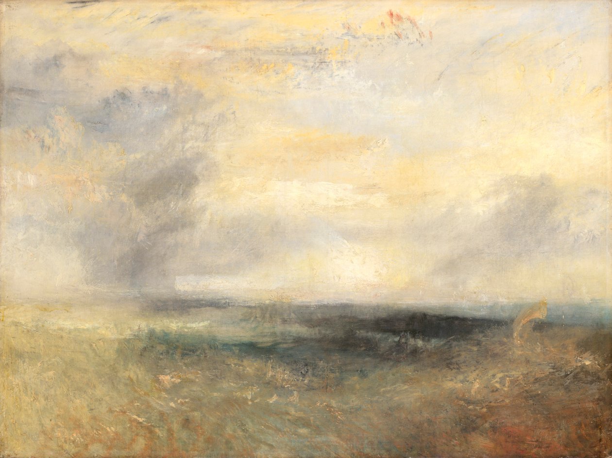 Margate, fra havet, ca 1835 af Joseph Mallord William Turner