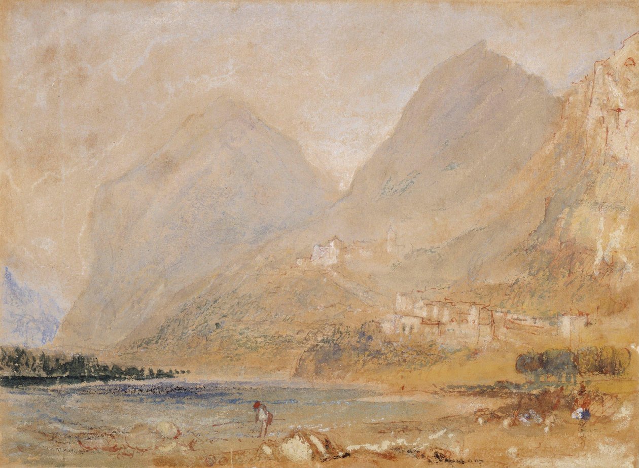 Martinswand, nær Innsbruck af Joseph Mallord William Turner