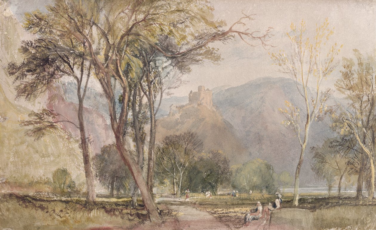Marxburg af Joseph Mallord William Turner