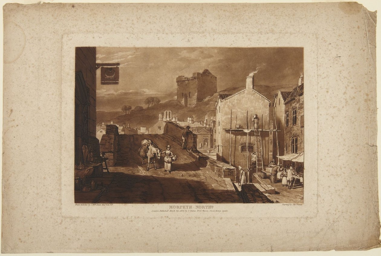 Morpeth North af Joseph Mallord William Turner