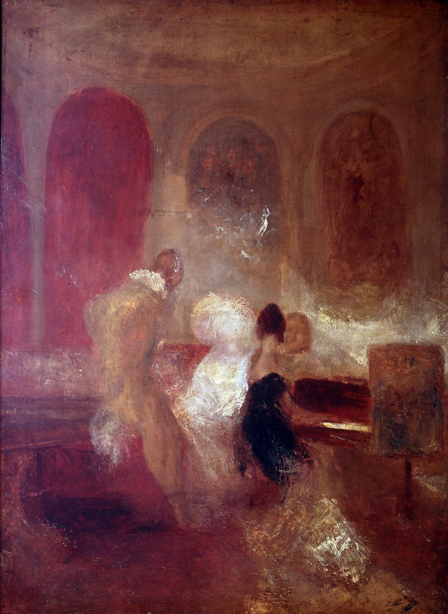 Musikfest, East Cowes Castle, ca. 1835 af Joseph Mallord William Turner