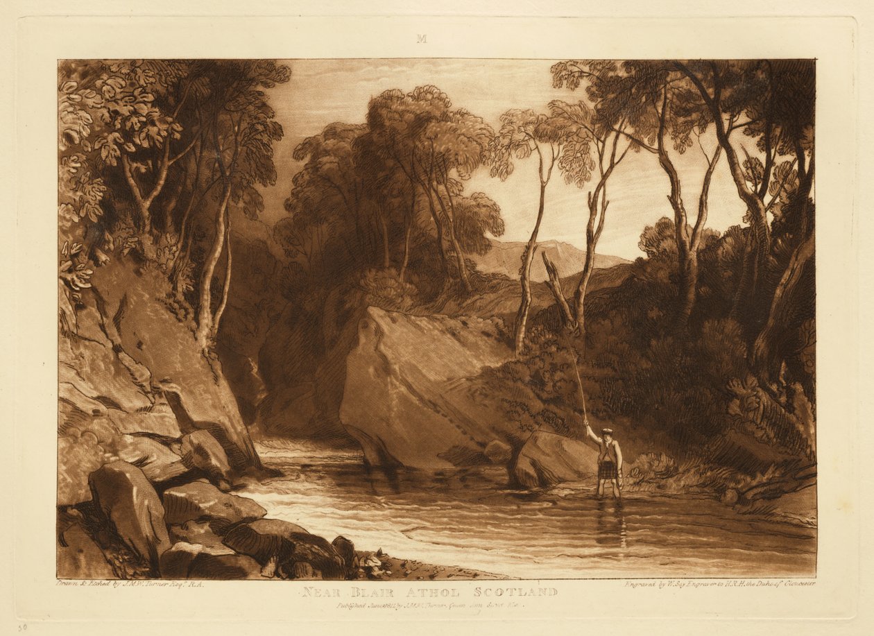 Nær Blair Athol af Joseph Mallord William Turner