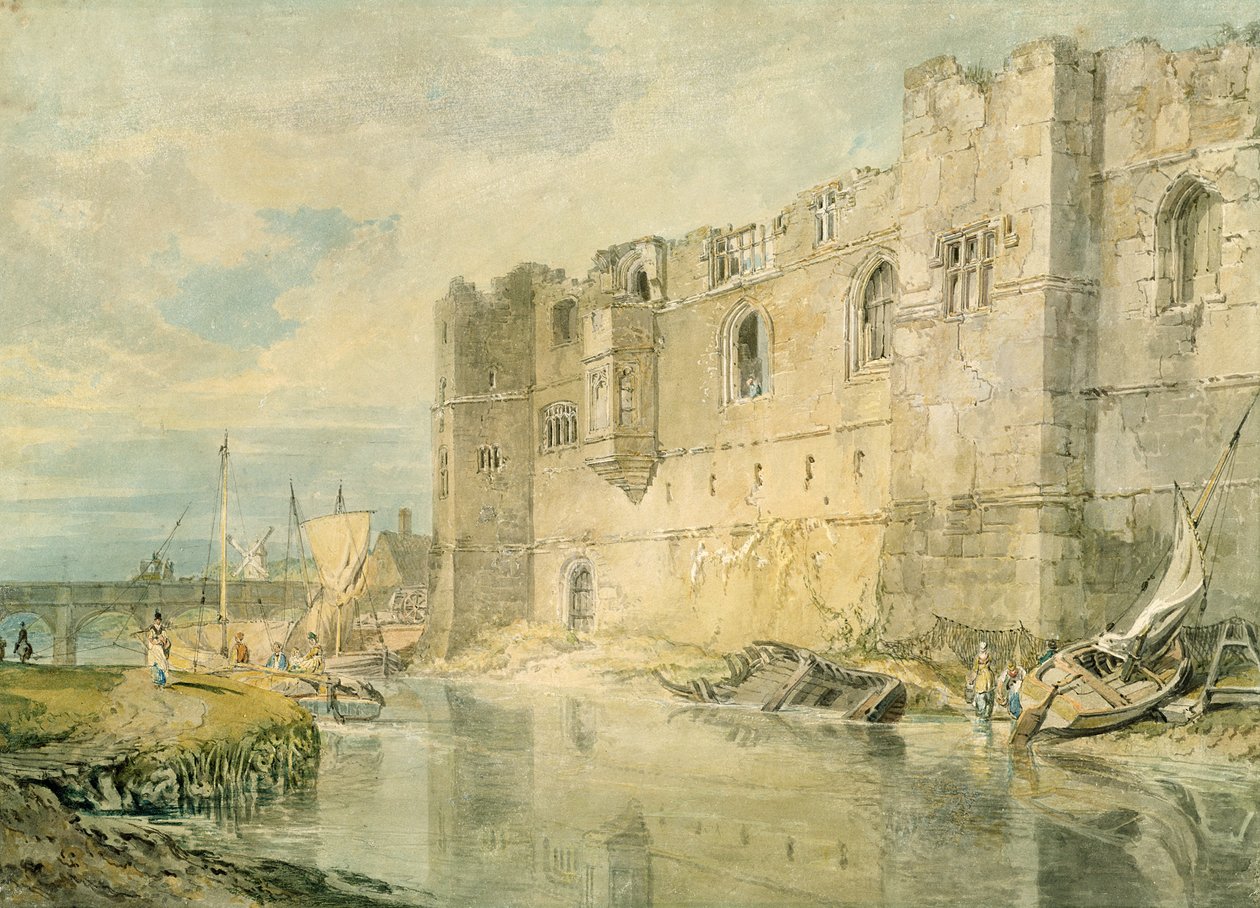 Newark-upon-Trent, ca. 1796 (akvarel over grafit på papir) af Joseph Mallord William Turner